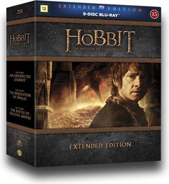 Produktbild SF Studios Hobbit Trilogy, The: Extended Edition (9-disc) (Blu-ray) (Blu-ray, Englisch)