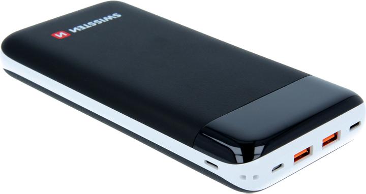 Swissten Black Core (30000 mAh, 18 W, 111 Wh)