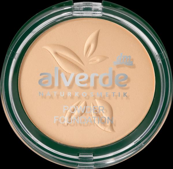 dm alverde Make-up Powder Foundation soft ivory 10, LSF 6 (Nr. 10 soft ivory)
