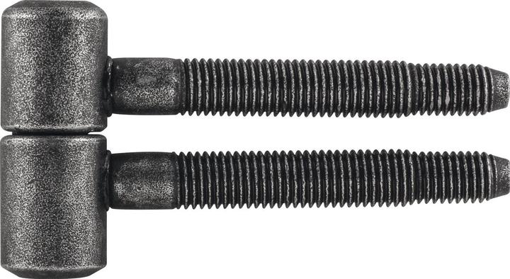 Produktbild Halcö Einbohrband für Futtertüren, 16 mm, Stahl schwarz