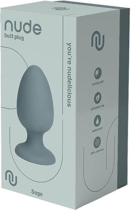 Produktbild Dreamtoys Dream Toys Nude Butt Plug Grey 25 x 20 x 5 cm