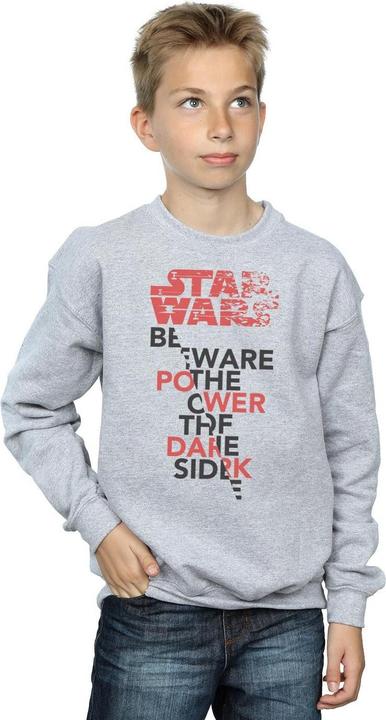 Produktbild Star Wars The Last Jedi Power Of The Dark Side Sweatshirt Jungen (128)