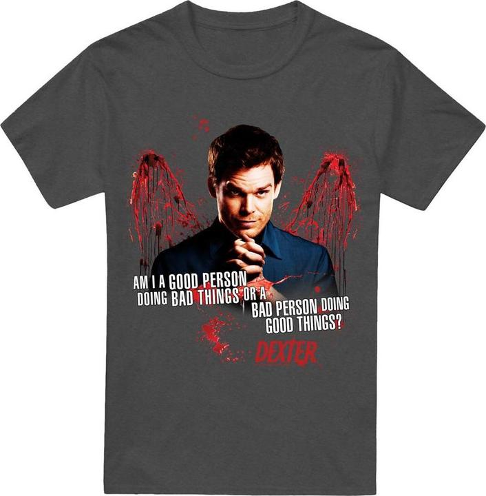 Actual product image IVF Hartmann Unisex Adult Good Bad T-Shirt (S)