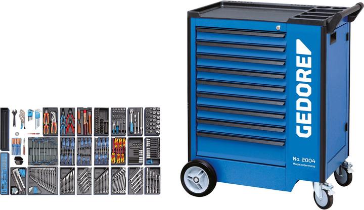 Immagine prodotto Gedore 1500 ES-03-2004 Assortimento di utensili in carrello portautensili (325 x)