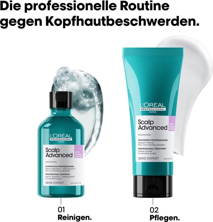 Produktbild L'Oréal Professionnel Série Expert Scalp Advanced - Anti-Discomfort Dermo-Regulator (500 ml, Flüssiges Shampoo)