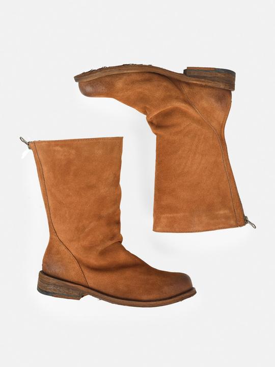 Produktbild Felmini GREDO W107 Wide Fit Stiefel aus Wildleder, mit einem Reissverschluss auf der Rückseite für ei (42)
