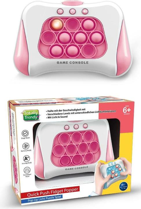 Immagine prodotto Totally Tech Totally Trendy Push Fidget Popper rosa