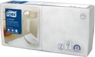 Actual product image Tork LinStyle Cocktail Napkin White 14 Folded Sturdy 24 x 24 cm 14 x 100 Napkins 509541