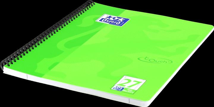 Produktbild Oxford Collegeblock Touch (A4+, Liniert, Harter Einband)