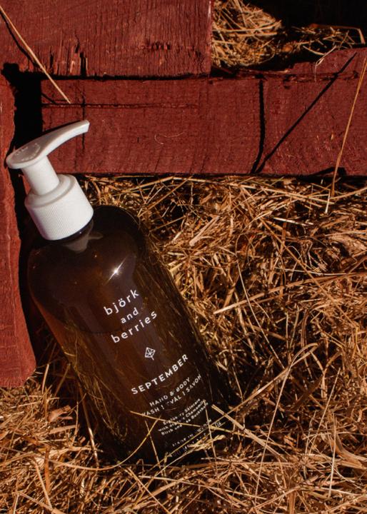 Actual product image Björk & Berries September Hand & Body Wash (Liquid soap, 400 ml)