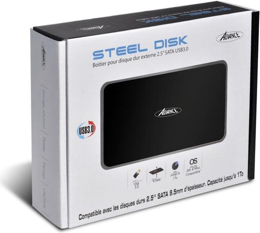 Immagine prodotto Advance BX-2525U3 Storage Drive Enclosure HDD Enclosure 2.5 pollici (2.5")