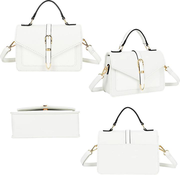 Actual product image Gallantry C-0160-1-WHITE Clutch