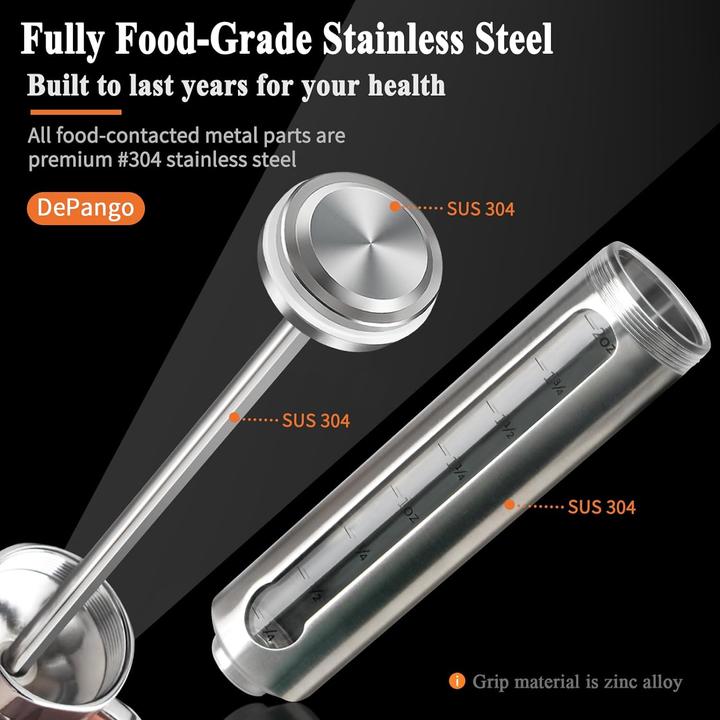 Actual product image DePango Meat syringe