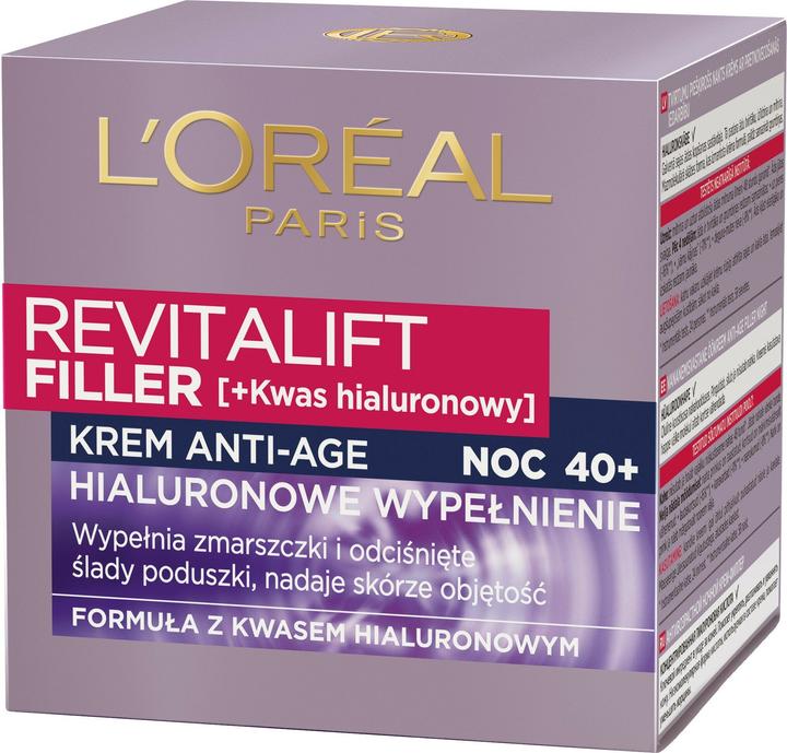 Immagine prodotto L'Oréal Paris L'Oreal - Revitalift Filler Cremazione Anti-Età Per La Notte 50Ml (50 ml, Notte)