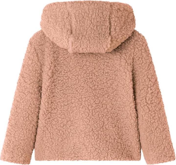 Immagine prodotto VidaXL Giacca con cappuccio per bambini Teddy in pelliccia sintetica cognac chiaro (104)