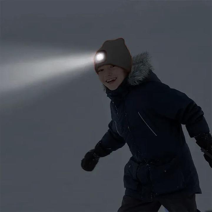 Produktbild Out of the blue Beanie-Mütze mit LED Licht Universalgrösse Grau