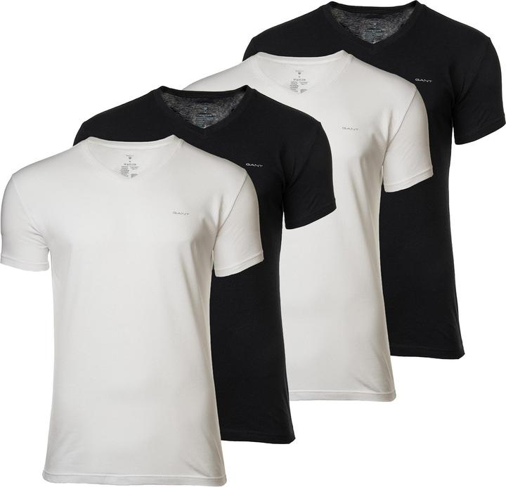 GANT V-NECK T-SHIRT 4-PACK