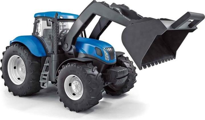 Produktbild Adriatic tpk1 didelis TRAKTOR NEW HOLLAND MIT ÖFFNUNGSEIMER DRNUO 1:16