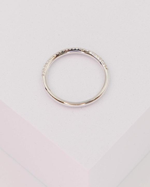 Actual product image Muau Ring (54, 950 Platinum)
