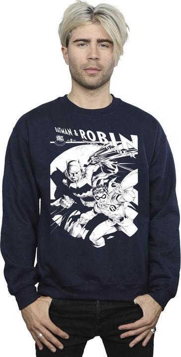Actual product image Mens Batman And Boy Wonder Cotton Sweatshirt (4XL)