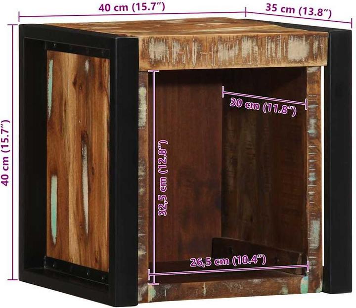 Produktbild VidaXL Silvano (40 x 35 x 40 cm)