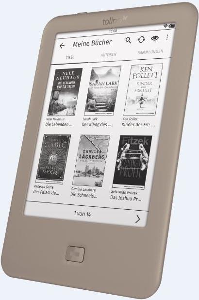 Image du produit tolino page (6", 4 Go, Bronze)