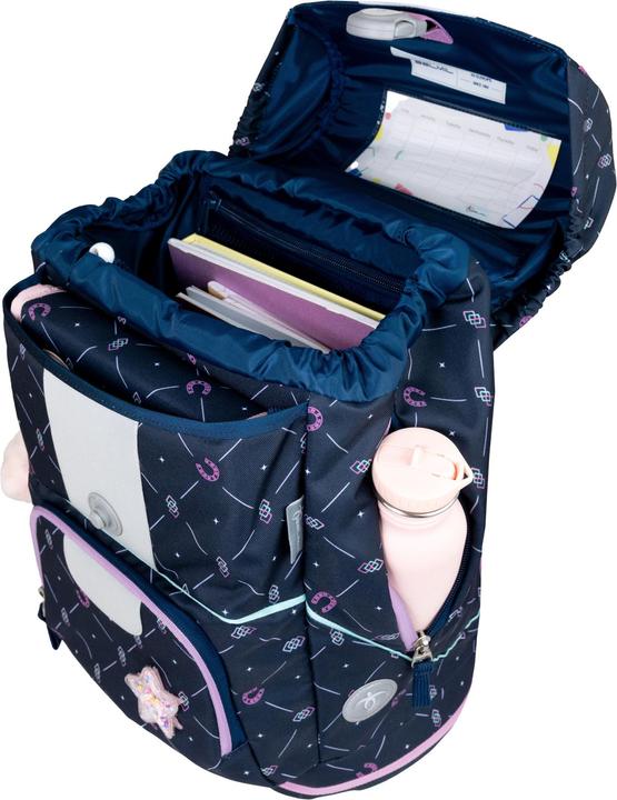 Actual product image Belmil MOTION Schulrucksack-Set Midnight Gallop (19 l)