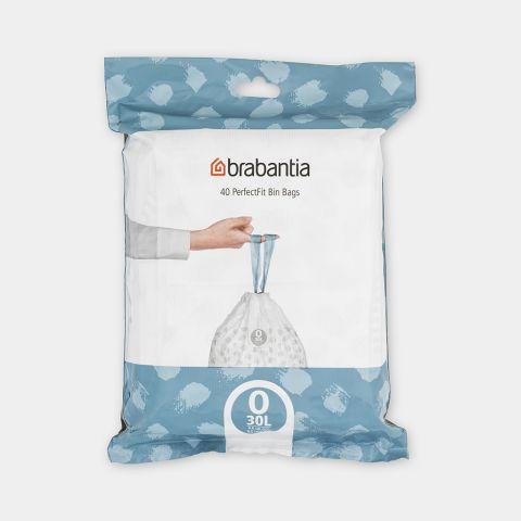 Immagine prodotto Brabantia PerfectFit cestino tipo O 30 L, 40 pezzi. (40 x, 30 l)