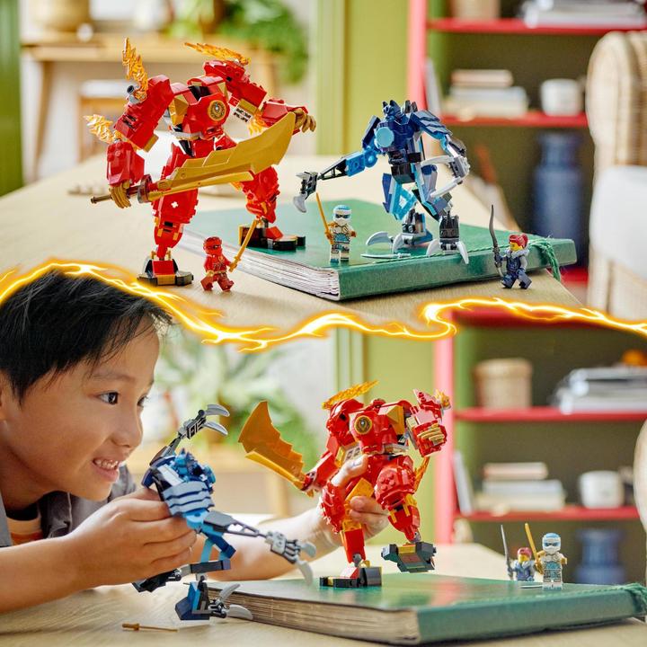 Actual product image LEGO 71808 Kais Fire Mech (71808, LEGO Ninjago)