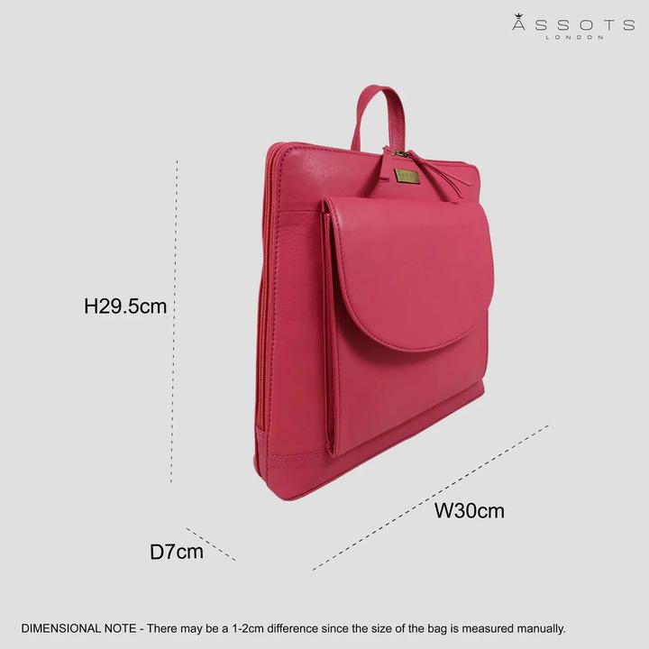 Immagine prodotto Assots London Zaino moda Assots Designer in pelle n.6