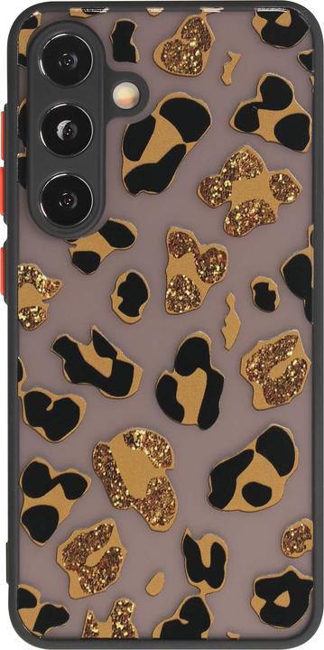 Produktbild PhoneLook Hülle Semi Transparent blurry Design Leopard (Samsung Galaxy S24+)