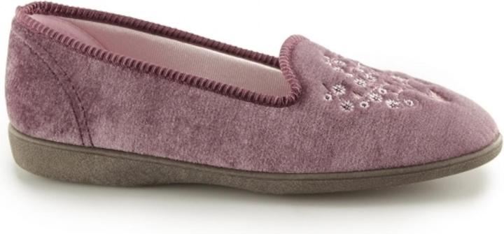 Produktbild Universal Textiles Nieta Hausschuhe Pantoffeln Mit Stickerei (38)