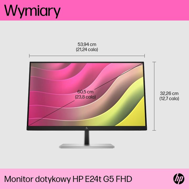 Immagine prodotto HP E24T G5 23,8" FHD 1920X1080 (1920 x 1080 pixel, 23.80")