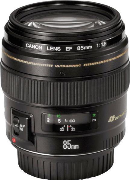 Image du produit Canon EF 85mm f/1.8 USM (EU) (Canon EF, Plein format)