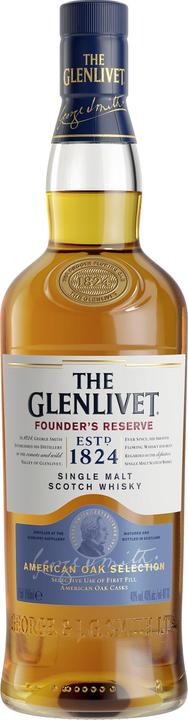 Produktbild The Glenlivet Founders Reserve (Single Malt, Scotch Whisky, 1 x 70 cl)