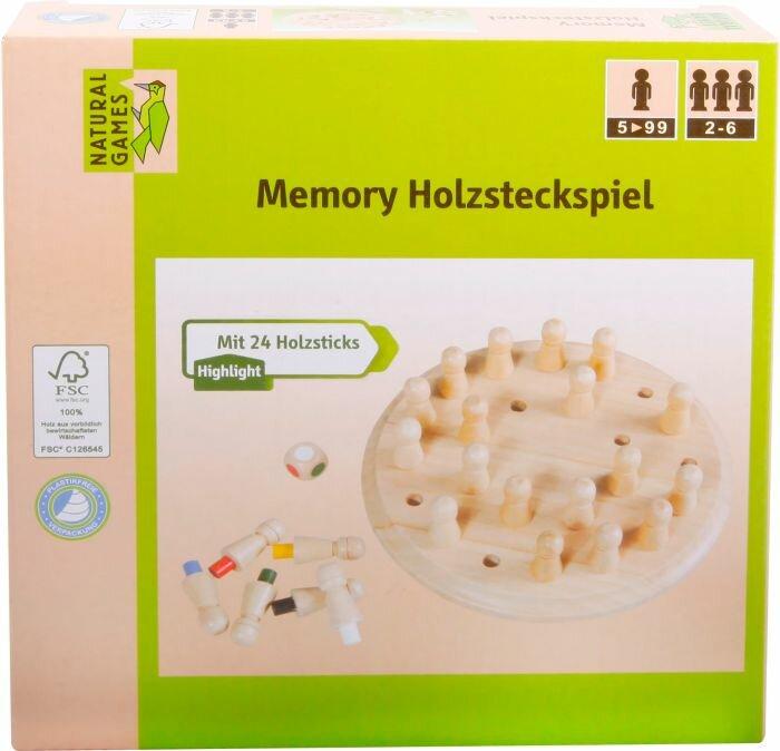 Immagine prodotto Natural games Gioco di legno di memoria NG (Tedesco)