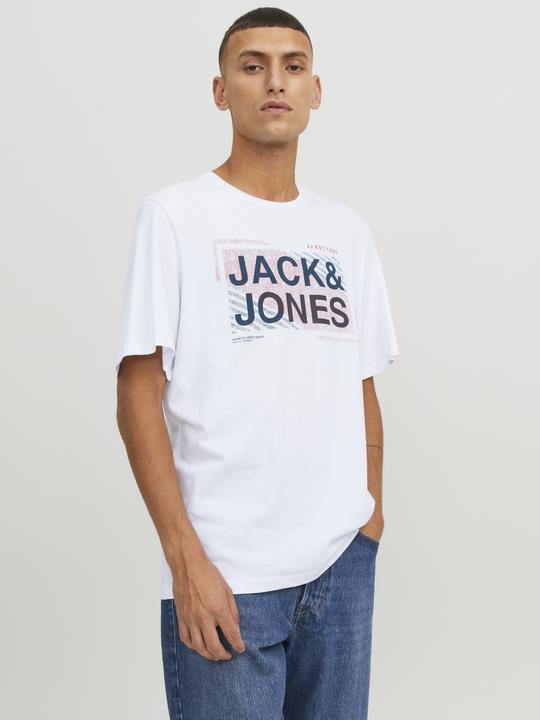 Actual product image Jack & Jones 3-pack Printed Round Neck T-shirt T-shirt (XS)