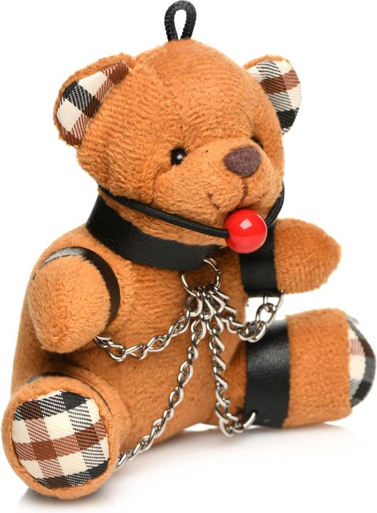 Productafbeelding Master Series Geknevelde Teddybeer Sleutelhanger