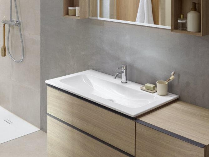 Actual product image Geberit Keramag / Washbasin iCon Light 75 cm white 501835001 (480 mm, 750 mm)