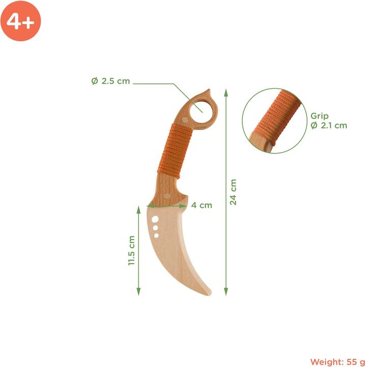 Immagine prodotto Woodsy Coltello karambit