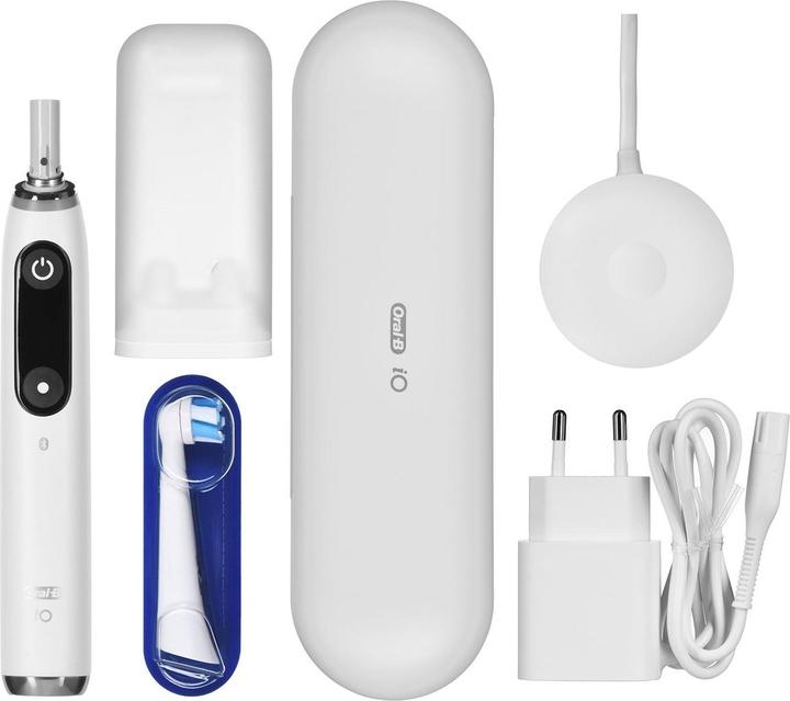 Actual product image Oral-B iOM9.1A1.1AD White AlabasterToothbrush (Oscillating toothbrush)
