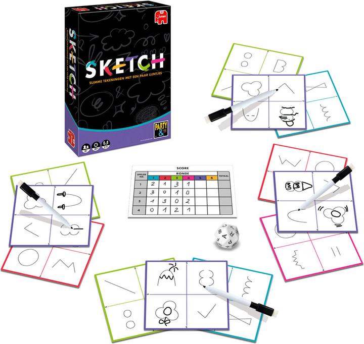 Actual product image Jumbo Party & Co sketch (Dutch)