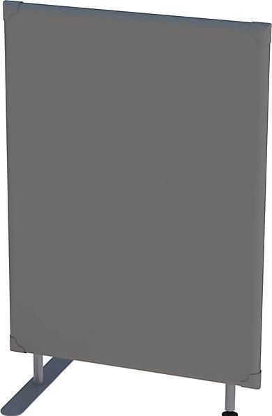 Produktbild eurokraft pro Schallschutz-Trennwand, Wandpaneel, Höhe 1200 mm, Breite 800 mm, grau