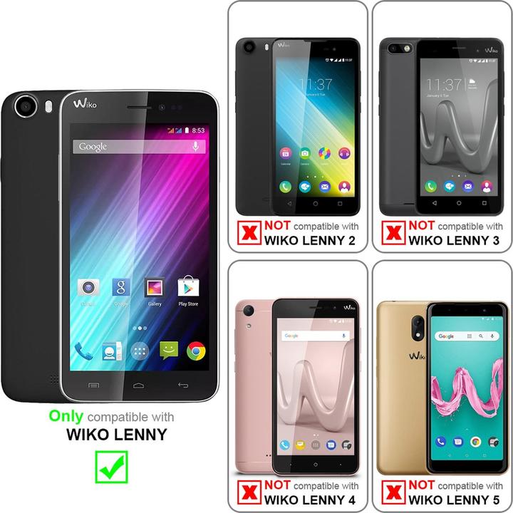 Productafbeelding Cadorabo Glas ter bescherming van het scherm (1 Stuk, Wiko Lenny)