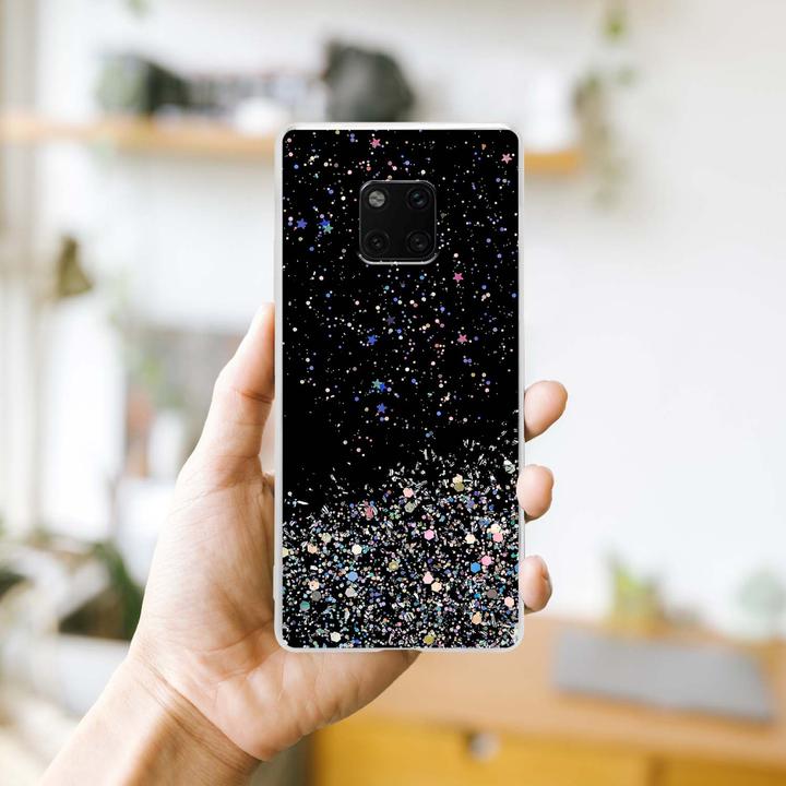 Produktbild Cadorabo TPU Cover funkelnder Glitter (Huawei Mate 20 Pro)