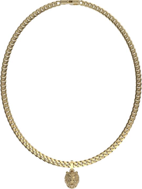 Actual product image Guess LION KING Necklace (Stainless steel, 53 cm)