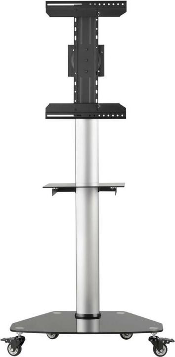 Actual product image Eaton TRIPPLITE Premier Rolling TV Cart for 93,98cm 37Zoll to 177,8cm 70Zoll Displays Black Glass Ba (Monitor, 70", 79 kg)