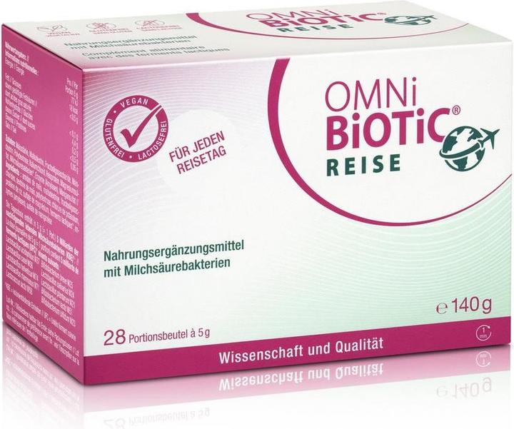 Produktbild Omni Biotic Reise (neu) Plv (28 Stück, Pulver, 191 g)
