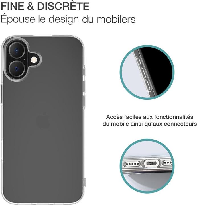 Produktbild Bigben SiliSoft (Apple iPhone 16 Plus)