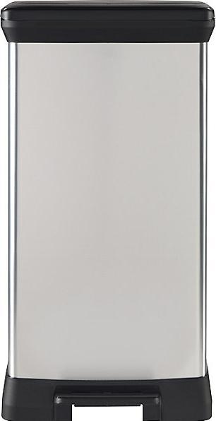 Immagine prodotto Curver Decobin Duo Prullenbak - 23L+23L - Rechthoekig - Argento metallizzato (23 l)